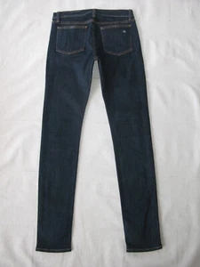 chiffon + os jean skinny taille 28 bleu foncé avec stretch - Photo 1 sur 9