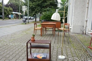 TRUE VINTAGE STEHLEUCHTE MESSING Höhen verstellbar 60er FLOOR LAMP Brass 60's - Bild 1 von 11