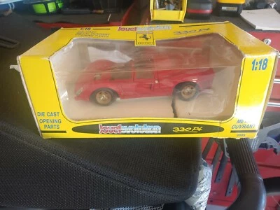 VINTAGE FERRARI 330 P4 1:18 scale model car jouef evolution ferrari model toy - Image 1 of 4
