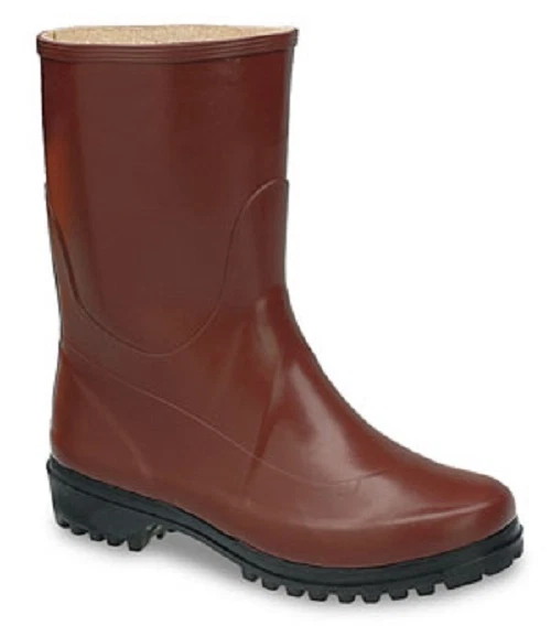 STIVALI TRONCHETTO DA LAVORO IN GOMMA FODERATI IN ROBUSTO COTONE CARRO ARMATO - Immagine 1 di 1