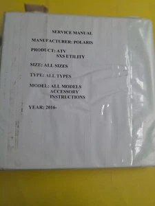 2016 POLARIS OEM ACCESSORY INSTALLATION INSTRUCTIONS - Picture 1 of 4