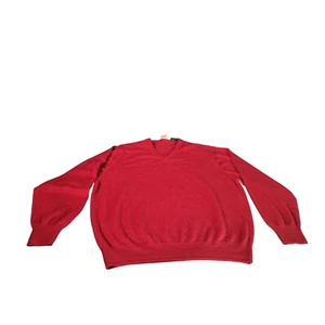 Jos A. Bank Merinowolle Pullover Herren Gr. XL eng Strick V-Ausschnitt Freizeit Arbeitskleidung - Bild 1 von 7