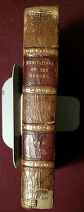 1825 Devout Meditations on the Gospel Leather Volume IV - Picture 1 of 7