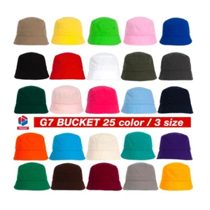 Unisex Mens Womens Bucket Hat Bowler Boonie Camping Cap S M L 56Cm 58Cm 60Cm - Picture 1 of 33