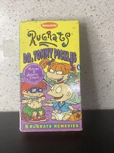 Nickelodeon’s Rugrats Dr. Tommy Pickles VHS Video Tape VTG Nick Jr Untested RARE - Picture 1 of 3