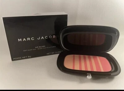 Marc Jacobs 502 LINES & ANOCHE Rubor de Aire Suave Brillo Dúo (0.282 OZ.) Foto 1 de 3