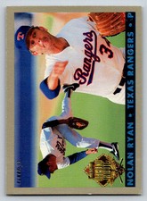 1993 Fleer Final Edition Diamond Tribute #6 Nolan Ryan (ref Y01707)