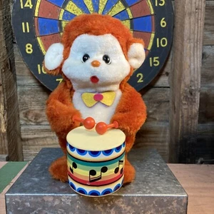Juguete musical vintage a batería RHYTHMIC TOY MONKEY #27 años 60 - piezas/decoración - Imagen 1 de 6