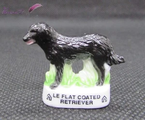 Feve Les Races de Chien Dog Edition Atlas " Le Flat Coated Retriever " #A20 - Imagen 1 de 2