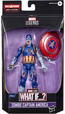 Marvel Legends Disney 6"Figure What If BAF Watcher Zombie Captain America INHAND