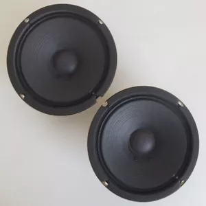 vintage pair FOSTER 6½" mid/bass woofers, made in Japan 1976-77—great condition - Picture 1 of 6