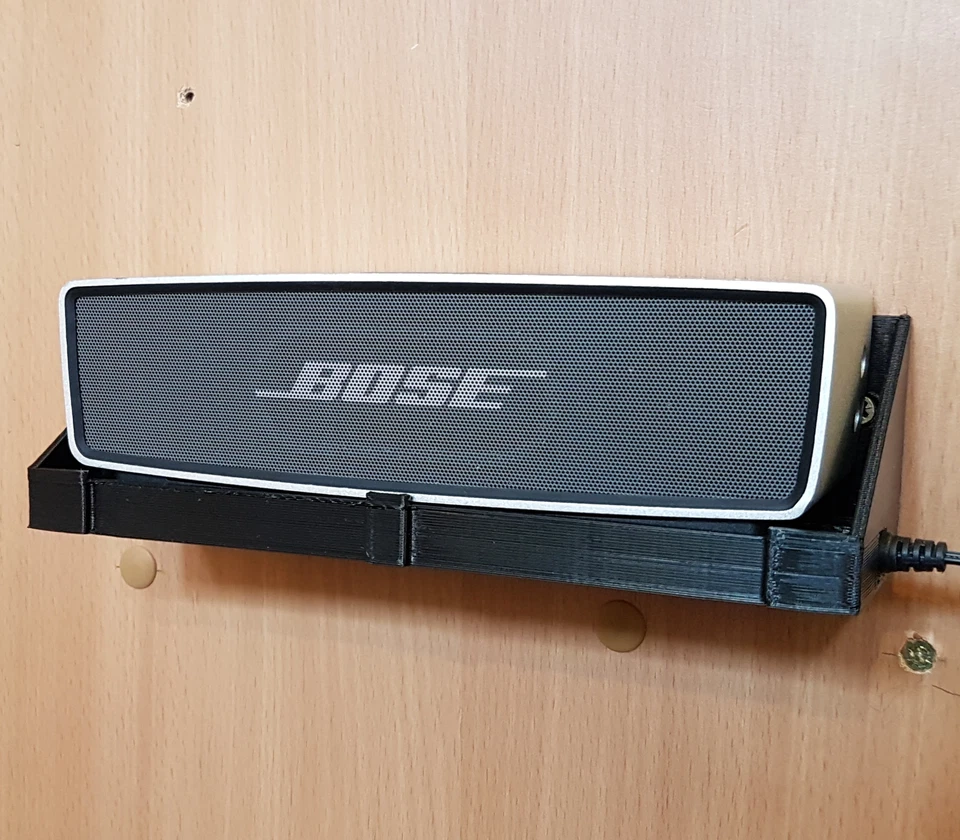 3D Cabin Bracket Compatible With The Bose Mini Sound Link Wall Bracket : Black - Bild 1 von 3