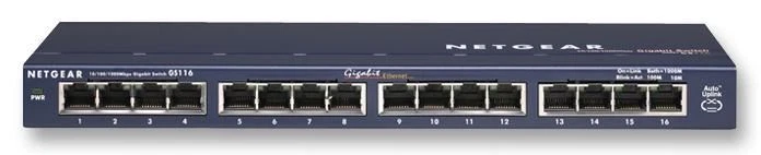NETGEAR - ProSafe 16 Port Gigabit Unmanaged Ethernet Switch - Image 1 of 1