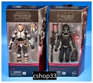 Star Wars Black Series Bad Batch TECH + CROSSHAIR (Imperial) 6” Figure Lot - Picture 1 of 4