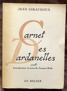EO 1969 JEAN GIRAUDOUX : CARNET DES DARDANELLES (Le Bélier 1969 bon état) - Picture 1 of 3