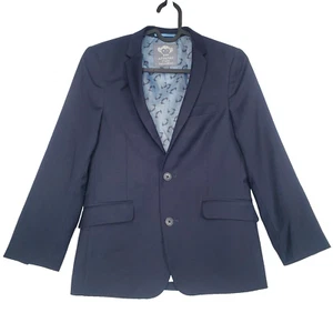 Appaman Boys Size 10 Navy Blue Suit Jacket 2 Button Sport Coat - Picture 1 of 12