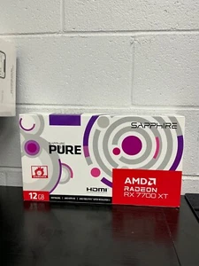 SAPPHIRE PURE AMD Radeon RX 7700 XT 12GB GDDR6 Graphics Card - Picture 1 of 5