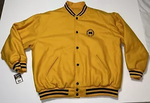 University Of Michigan Steve & Barry’s Varsity Jacket Reversible XXL Neu mit Etikett Vintage - Bild 1 von 11
