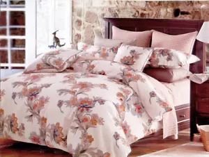 Dolce Mela 4 Piece Duvet Cover Set, Twin X-Large, Abloom (DM501T) - Picture 1 of 2