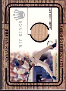Adrian Beltre Card 2001 Fleer Legacy Hit Kings #4 