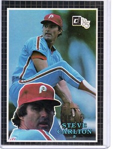 1985 Donruss Action All-Stars Steve Carlton #55 Philadelphia Phillies Baseball