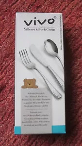 Villeroy Boch Kinderbesteck 3 teilig neu Bärchen Motiv - Bild 1 von 3