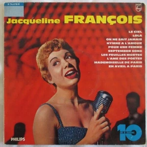 JACQUELINE FRANÇOIS - 25 CM (10") N°8 (LIVE AU "PLAZA" DE NEW-YORK) - Imagen 1 de 2