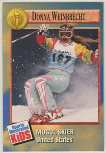 Sports Illustrated for Kids Insert #226 1994 Donna Weinbrecht Mogul esquí - Imagen 1 de 2
