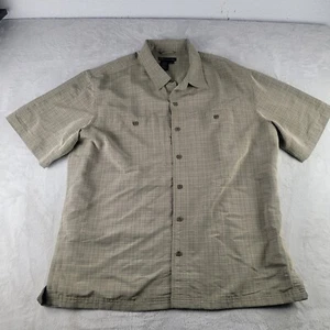 5.11 Tactical Series Button Up Short Sleeve Shirt Men's Size XL Tan - Picture 1 of 6