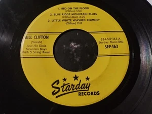 Bill Clifton & The Stanley Brothers VG Original 45 Starday SEP163 EP Record 1961 - Bild 1 von 2