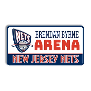 Metal sign New Jersey Nets vintage New Jersey Nets home stadium sign street sign - Picture 1 of 5