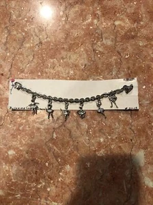 Vintage ballerina charm bracelet With Stones - Picture 1 of 5