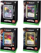 MTG Magic The Gathering: Commander Masters - Commander Decks FULL SET - SEALED