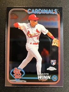 2024 Topps: Chrome #189 Masyn Winn (RC)/St. Luigi Cardinali/SS ⚾🐷💥 - Foto 1 di 6