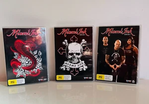 Miami Ink Collection 1 2 & 3 Discovery Channel TV Show 9 Discs DVD Collection - Picture 1 of 14