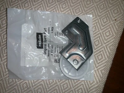 4117461 Miele Lavavajillas Puerta Lateral Derecha Cable Rueda y Soporte Foto 1 de 3