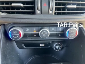 2020 - 2023 ALFA ROMEO GIULIA TI DASH AC HEATER CLIMATE CONTROL 01561506110 OEM - Picture 1 of 10
