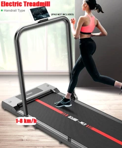 Electric Treadmill Foldable Walking Pad Home Office Gym Fitness Running Machine - Picture 1 of 8