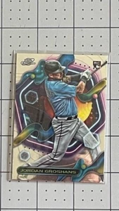 Jordan Groshans Rookie 2023 Topps Cosmic Chrome RC 182 Miami Marlins - Imagen 1 de 2