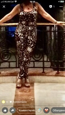 UTILITY LEOPARD ROMPER - Jumpsuit - beige 38 - Bild 1 von 4