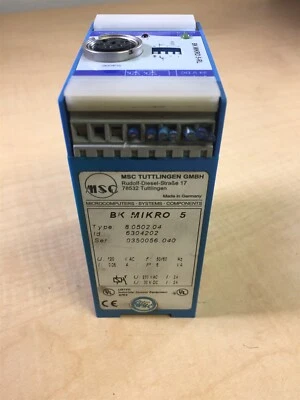 Unidad de control de relé de retardo BK Mikro 5-RL 16 pines 8.0502.04 6304202 M6 Foto 1 de 4