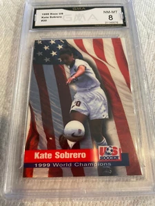 KATE SOBRERO FÚTBOL DE EE. UU. 1999 ROOX DEPORTES CAMPEONES DEL MUNDO # 20 GRADO 8 L@@K - Imagen 1 de 2