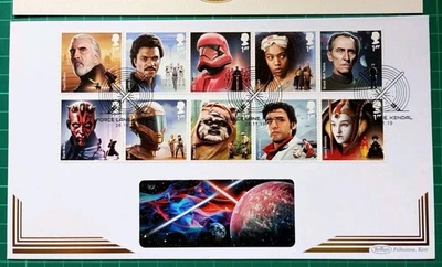 2019 Star Wars Benham First Day Cover Force Lane Kendal postmark - Image 1 of 3