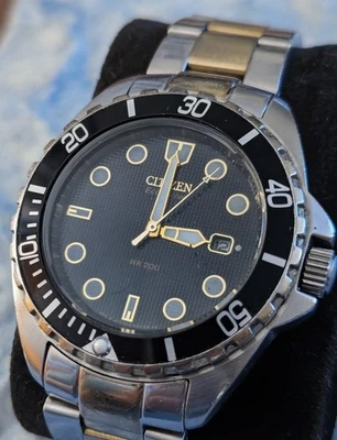 Citizen Men's Eco-Drive Dive Watch Men's Working Free Shipping - Image 1 of 4