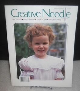 Creative Needle Magazine May/June 1993 Smocking Hand Sewing Embroidery, Arts - Picture 1 of 5