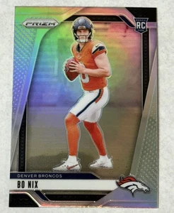 2024 Panini Prizm Bo Nix Rookies #309  Silver Prizm (READ) - Picture 1 of 4
