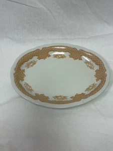 SHENANGO VINTAGE CHINA OVAL PLATE 10” X  8” EDGEMERE 1931 Restaurant Ware - Picture 1 of 6