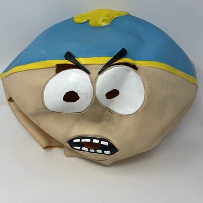 South Park Eric Cartman Halloween Mask Costume 2006 Comedy Central Rubber Head - Image 1 of 4