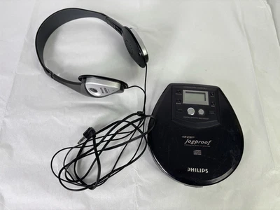 CD portátil Philips AX5006/17 45 ESP4 JOGPROOF preto disco compacto com fones de ouvido - Imagem 1 de 4