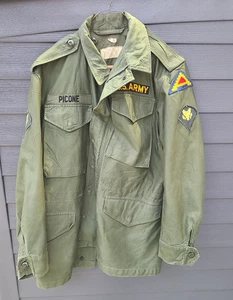 M 1951 Feldjacke US Army Reg Small Spec 4 7th Army Germany Occupation - Bild 1 von 15